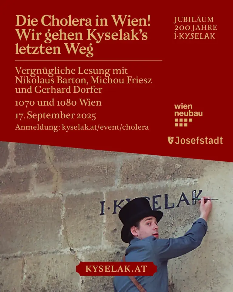 Poster KYSELAK Cholera