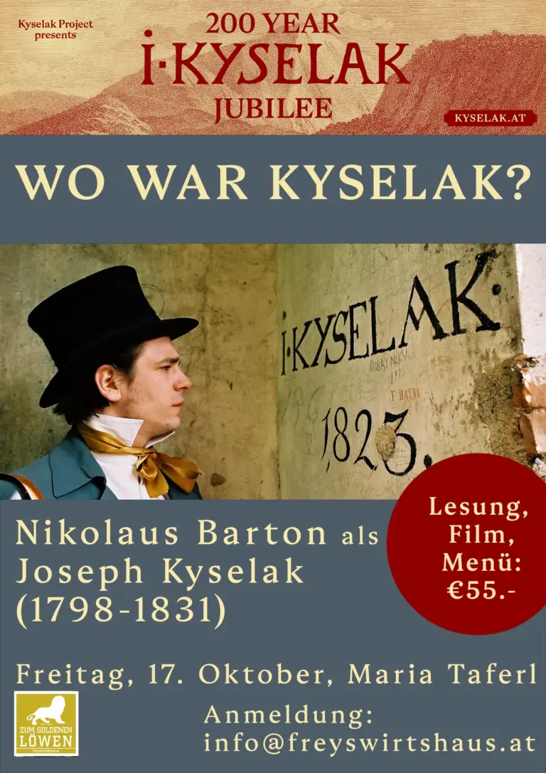 KYSELAK Poster Maria Taferl